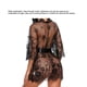 thumbnail image 3 of Lingerie Open Front Nightwear Skin Friendly Perspective Polyurethane Women Lace Nightdress Suit With Belt For Hotel ANGGREK Otros, 3 of 7
