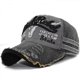 thumbnail image 1 of Gorra de béisbol Old Bull Head, lavada, con visera deshilachada, nueva para hombre y mujer., 1 of 5