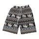 thumbnail image 3 of Pantalones cortos de playa para hombre y mujer, ropa de playa bohemia de pierna ancha, secado rápido, holgados, para playa Marrón, 3 of 9