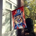 thumbnail image 2 of Belgian Tervuren Patriotic American House Flag 28 in x 40 in, 2 of 7