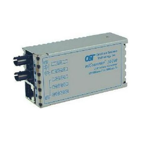10/100 BASE-TX FX ETHERNET US MICONVERTER FIBER ST MM 1310NM 5KM