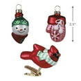 thumbnail image 3 of Hallmark QXT4112 Holiday Happiness Blown Glass, (Set of 3) 2021 Ornaments, 3 of 4