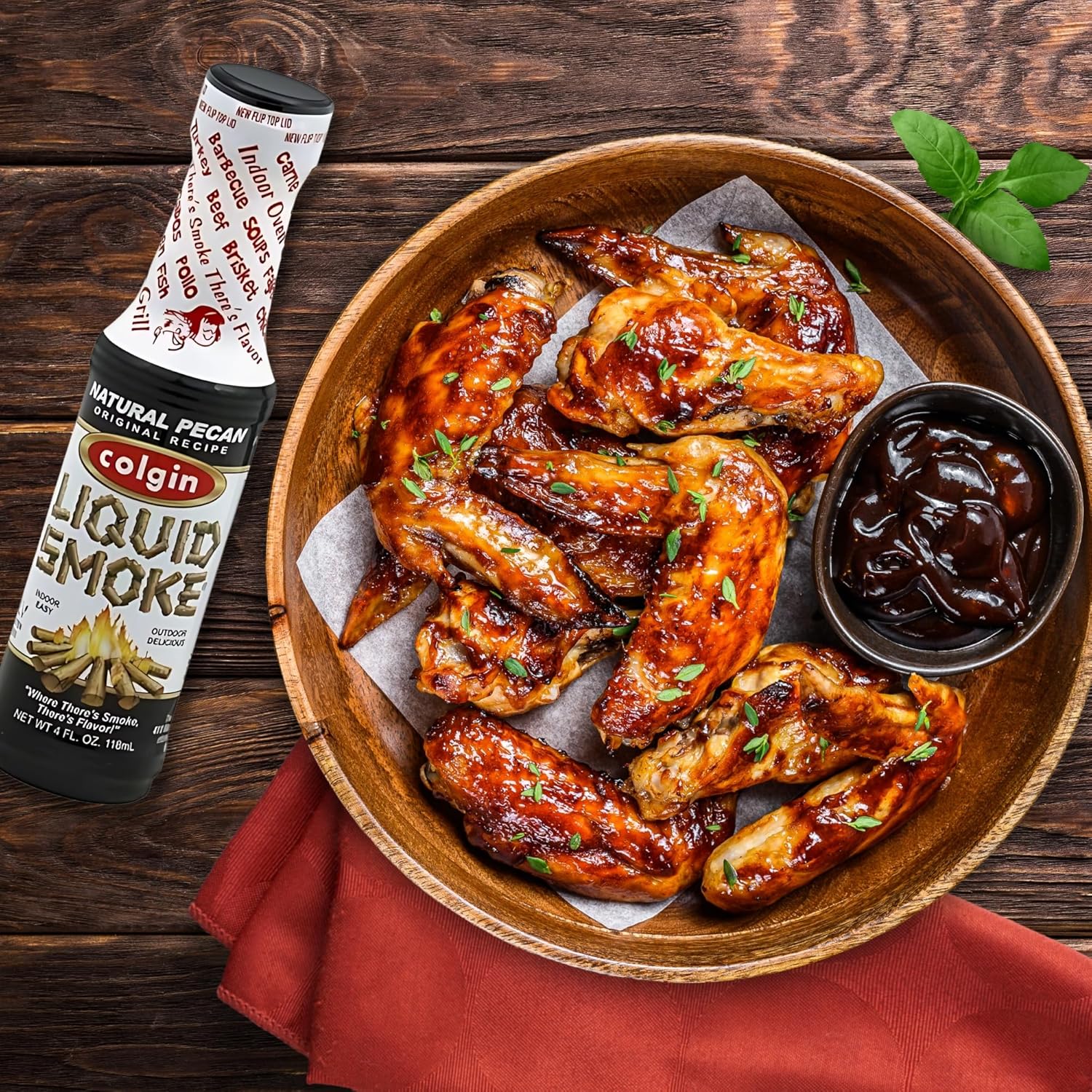 (Pack Of 12) Colgin Liquid Smoke Pecan 4 Oz