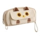 thumbnail image 5 of Estuche para lápices, bolsa de cosméticos, bonito organizador de papelería portátil, bolsa con cremallera Beige, 5 of 9