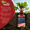 thumbnail image 4 of Totaria Beet Root Capsules - Natural Energy & Endurance Support for Liver, Mood & Heart, Non-GMO, Vegan, 60 Capsules, 4 of 8