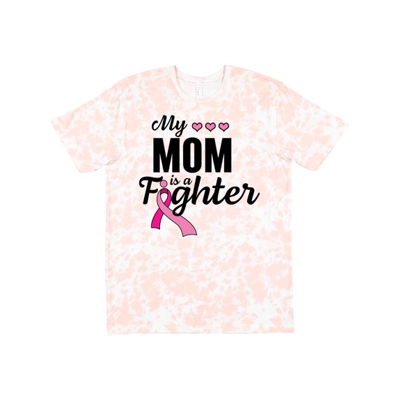 Inktastic Breast Cancer Awareness My Mom is a Fighter T-Shirt