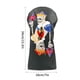 thumbnail image 3 of Golf Wood Club Cover Skull Poker Embroidery and Pu Leather Material Premium Golf Club Cover, Black (4 Pieces Set), 3 of 5