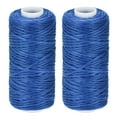 thumbnail image 1 of Unique Bargains Denim Blue Polyester Waxed Leather Sewing Thread, 55 Yards, 2 Pack, 1 of 6