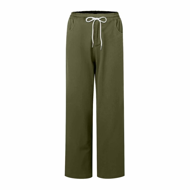 SnnmBlm Women's Pull On Solid Color Jeans Drawstring Elastic Waist