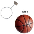 thumbnail image 2 of 4 Pcs Wall Mount Sports Ball Holder Display for Medicine Ball, Basketballs, Volleyballs, Soccer Storage Rack, 2 of 5