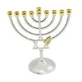thumbnail image 3 of Candelabros de metal Hanukkah Candelabros, velas votivas de oración Candelabro Menorah Candelabro para Mantel Farmhouse Party Livingroom Home BLESIY Portavelas, 3 of 8