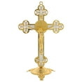 thumbnail image 4 of Jesus Carrying Cross Statue Home Office Decoration Western Statue Jesus Cross Figurine, 4 of 9