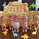 thumbnail image 2 of Figura coleccionable de la serie de dinosaurios Sonny Angel, linda muñeca hippie, adornos de moda para teléfono móvil y coche, regalo de juguete para niños, 2 of 5