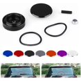 thumbnail image 4 of Windscreen Wiper Cover Rear Wiper Arm Plug Car Rear Decorative Screw Aluminium Hole Cover（red）, 4 of 5