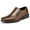 DARK BROWN, variant on Bruno Marc Men's Leather Lined Dress Loafers Shoes Wide Width