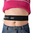 thumbnail image 2 of Black Peritoneal Dialysis Catheter Belt Adjustable Breathable Abdominal Support Belt, 2 of 4