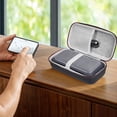 thumbnail image 3 of EVA Hard Carrying Case Shockproof Protective Travel Case Anti-Drop with Mesh Pocket for Anker SoundCore Motion 300 Black, 3 of 6