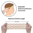 thumbnail image 2 of Flat Mushrooms Sports Headband for Women Men, Running Headband Sweat Bands for Cycling, Yoga, Spa, Athleti, Workout - Moisture Wicking Hairband, 2 of 5