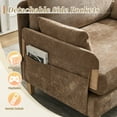 thumbnail image 2 of Homefun Convertible Sofa Bed 3in1 Foldable Sleeper Recliner Space Saving with 3 Pillows Plush Cushions for Small Spaces Study Guest Room, 2 of 9