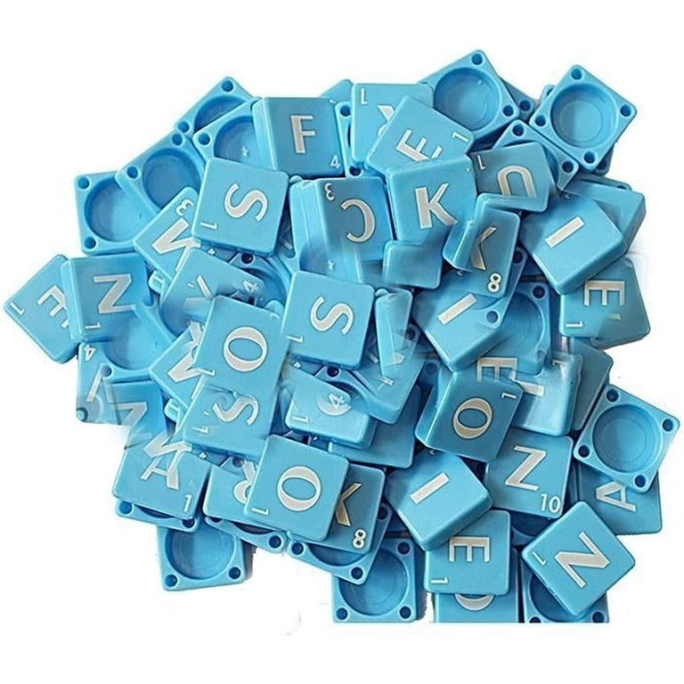 Square Blue Or Green Silicone Letters Number Beads Loose - Temu