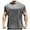 Gray, variant on Xunlbb Mens Shirt Men'S Clothing Under $10 Men's Short Casual Sleeved Solid Round Pullover Neck Top, M-3XL