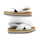 thumbnail image 3 of Sandalia Plataforma media Mujer Flexi Piel 107502 Blanco Flexi Piel, 3 of 4