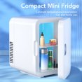 thumbnail image 4 of Mini-frigo, Mini-Frigo Compact Portable en ABS Capacité 6 L pour Bureau, 4 of 7