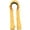 Yellow, variant on 2 In 1 Long Braids Bonnet For Sleeping Reduce Friction Frizz Protective Hair Cap