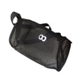 thumbnail image 4 of Bolsa de maquillaje de malla, bolsa de viaje, bonita, multiusos, transpirable, portátil, de nailon, organizador de artículos de tocador para el hogar, Negro, 4 of 8