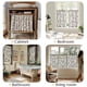 thumbnail image 5 of Cortinas Jinchan 61x61 cm Lino Floral 2 Paneles Beige, 5 of 8
