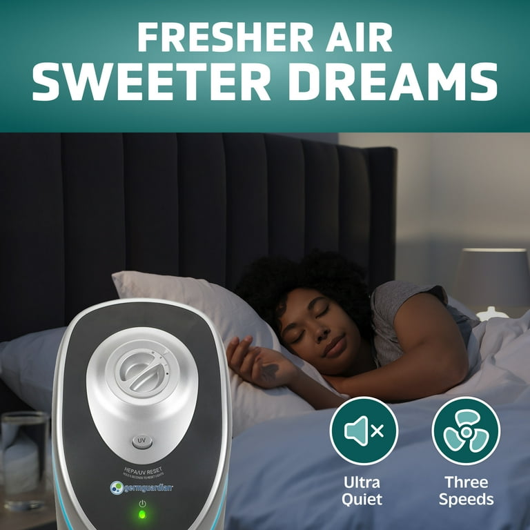GermGuardian AC5000E HEPA Tower Air Purifier with UV-C photo 3