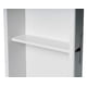 thumbnail image 1 of Nicho de ducha de baño con estante doble vertical de acero inoxidable blanco mate 12 x 24 de marca ALFI ALFI brand ABNC1224-W, 1 of 2