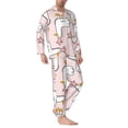 thumbnail image 2 of Sikiie Goose Queen Mens Pajama Set, Soft Warm Long Sleeve Sleepwear, Cozy Button-Down Pjs for Men-XX-Large, 2 of 7
