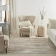 thumbnail image 3 of Nourison Elation Abstract Ivory Grey 6' x 9' Area Rug, (6x9), 3 of 10