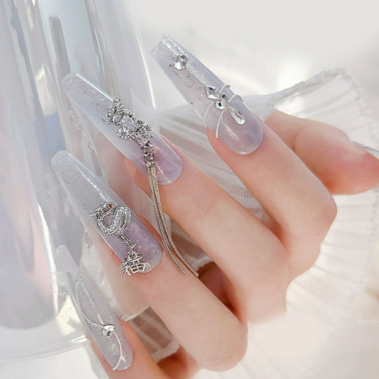 「大人気 新入荷 新品」に該当するファッション通販 Chinese 2024 Milue Style New for Pendant Drill Nail Metal Nail Chip / Attached Nails