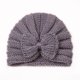 thumbnail image 1 of Gorro de lazo para bebé de otoño e invierno, gorro de lana cálido de punto para niños europeos y americanos, gorro fetal para bebé, 1 of 6