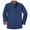 Navy Blue, variant on LONSSA Men's Long Sleeve Flannel Shirts Casual Button Down Shirt with Pockets, Sizes S-4XL