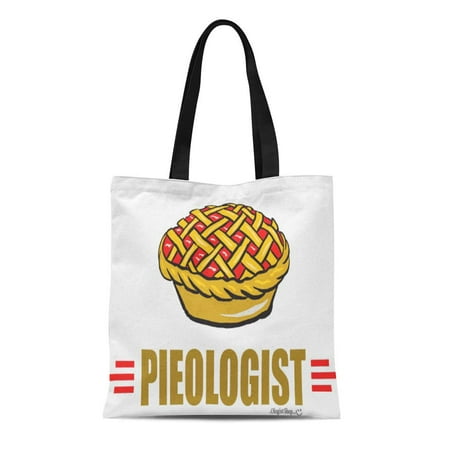 Cutie Pie Handbag - SIDONKU Canvas Tote Bag Humor Funny Pie Long Humorous Humour Pies Baker Baking Reusable Handbag Shoulder Grocery Shopping Bags