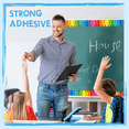thumbnail image 4 of 2 Roll 59 Feet Self Adhesive Bulletin Board Borders,Crayon Pattern Rolled Border Trim Sticker for School Classroom Decor, 4 of 7