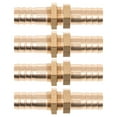 thumbnail image 1 of Miangastore Brass Pneumatic Replacement Reusable Fitting 4Pcs 2.4x0.6x0.6in, 1 of 8