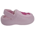 thumbnail image 5 of Barbie Girls' Faux-Fur Lined Sparkle Clogs Color: light pink Size: 9 - 12 months, 5 of 8