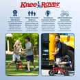 thumbnail image 4 of KneeRover Jr - Petite Trottinette Tout-Terrain pour Adultes et Enfants, Rouge, 4 of 5
