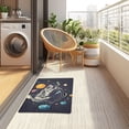 thumbnail image 4 of Yayeee Doormat for Indoor Entrance 32" x 20" Non Slippery Floor Rug, Black Record, 4 of 8