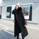 thumbnail image 1 of Abrigo de invierno para mujer, abrigo largo y grueso, chaqueta acolchada de algodón para mujer, 1 of 6