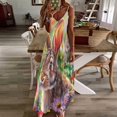 thumbnail image 3 of Easter Bunnies Rabbits Fine Art Sleeveless Dress Summer Dress Woman 2025, 3 of 7