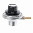 thumbnail image 1 of 1 Pound Propane Tank Low Pressure Adjustable Gas Regulator with 1/4Inch Barb Hose Connection, 1 of 5
