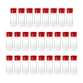 thumbnail image 1 of 25PCS Plastic Seasoning Bottle Spice Dispenser Pepper Shakers Salt Jar for Barbecue Kitchen Restaurant (Red), 1 of 9