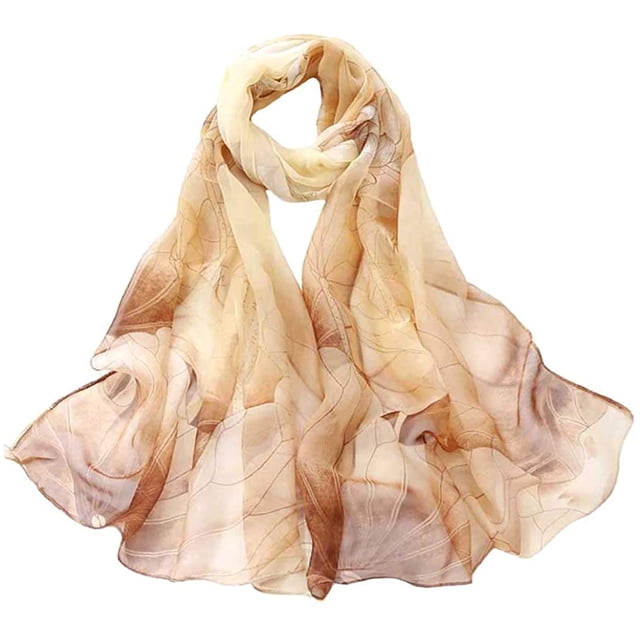 Scarfs for Women Lightweight Fashion Scarves Print Floral Pattern Scarf Shawl Wraps