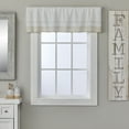 thumbnail image 4 of SKL Home Carrick Stripe Valance, Natural, 56x13, 4 of 5