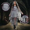 thumbnail image 3 of UNDERWRAPS Grey Layered Ghost Dress - Womens Ghost Dress Costume, Cosplay Dress Up for Women, Spooky Costume for Halloween, Holiday Costume, 3 of 8